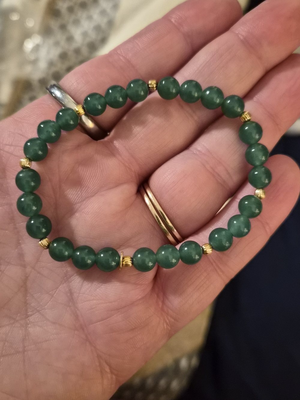 Bundle Of Stretchy Gem Bracelets - Picture 2 of 6